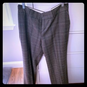 Cropped plaid Banana Republic pants size 12P